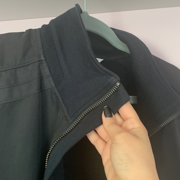 Calvin Klein vest black size L zipper not working 100% cotton - Picture 1 of 8